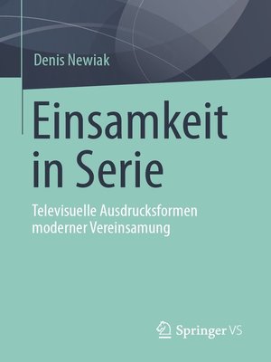 cover image of Einsamkeit in Serie